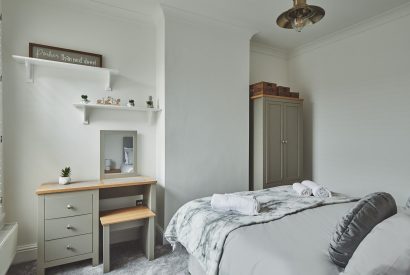 A bedroom at Hollie Cottage, Lancashire