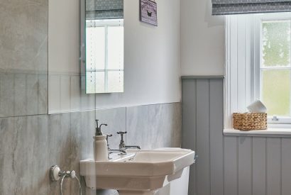 A bathroom at The Laundry House, Scottish Borders