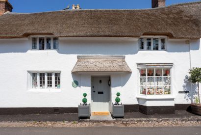The exterior of Sweet Shop Cottage, Somerset