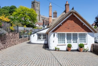 The exterior of Sweet Shop Cottage, Somerset