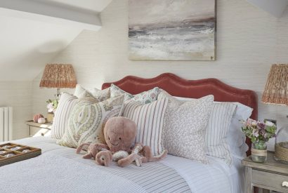 A bedroom at The Beach House, Devon