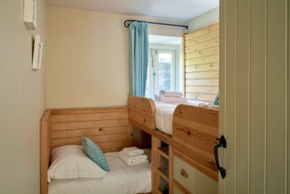 A bedroom at Dart Cottage, Devon