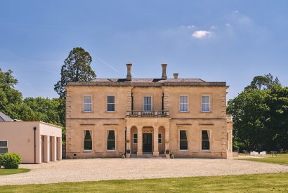 The exterior of Greenham Manor, Berkshire