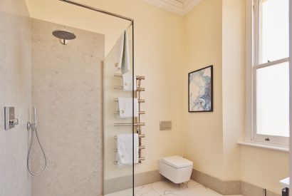 A bathroom at Greenham Manor, Berkshire