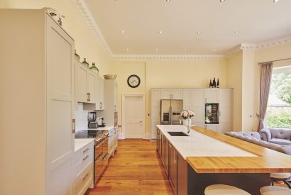 The kitchen at Greenham Manor, Berkshire