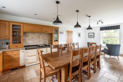 The farmhouse kitchen at Tinkers Folly, Yorkshire