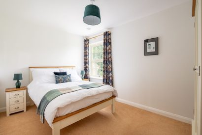A king-size bedroom at Tinkers Folly, Yorkshire