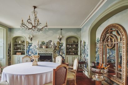 The dining room at Queen Anne Manor, Vale of Glamorgan