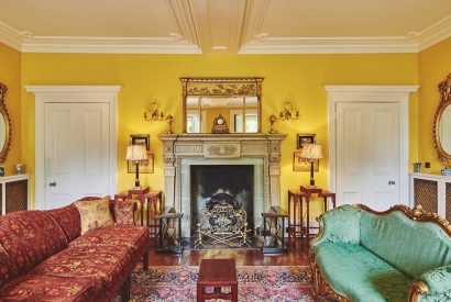 The living room at Queen Anne Manor, Vale of Glamorgan
