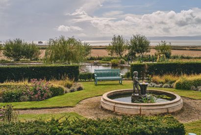 The gardens at Queen Anne Estate, Vale of Glamorgan