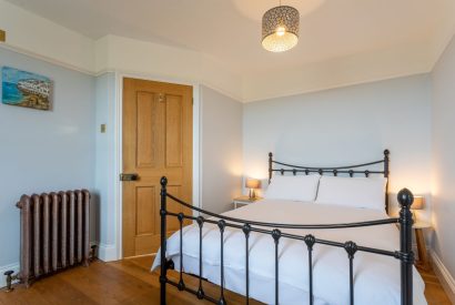 A double bedroom at Millook View Farmhouse, Cornwall