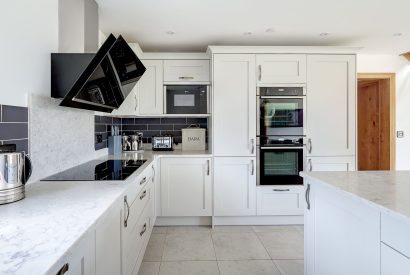 The kitchen at Ty Alwyn, Llyn Peninsula