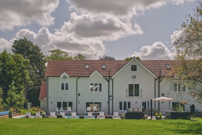 The back exterior of Sharnbrook Retreat, Bedfordshire