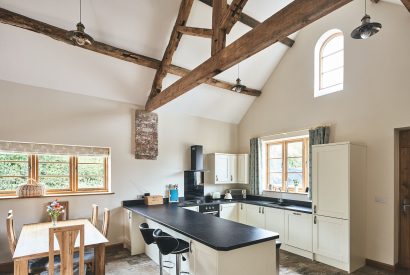 The kitchen at Swallow's Nest, Worcestershire