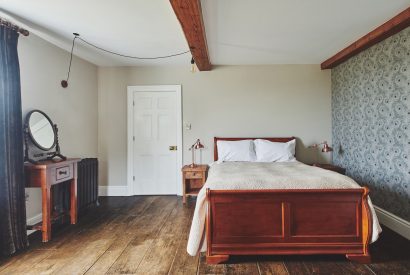 A double bedroom at Heron House, Peak District