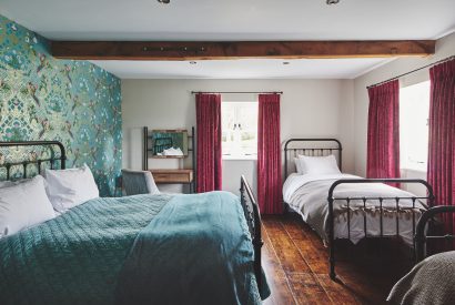A bedroom at Heron House, Peak District
