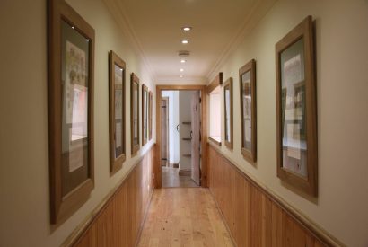 The hallway at Winnow Mill, Scottish Borders
