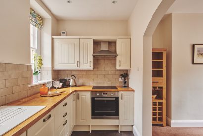 The kitchen at Coach House, Cumbria