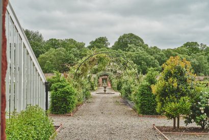 The gardens at Engineer, Cumbria