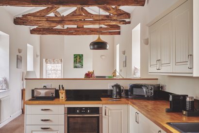 The kitchen at Gardeners Cottage, Cumbria