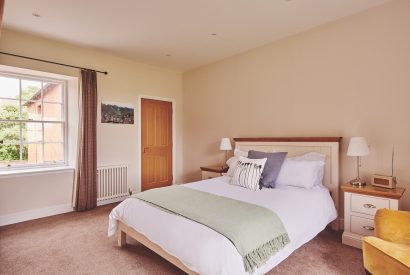 A bedroom at Salutation, Cumbria