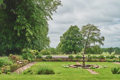 The gardens at Salutation, Cumbria