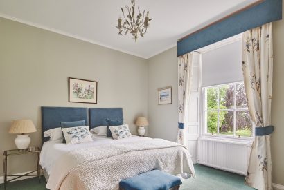 A bedroom at Glenshee House, Perthshire