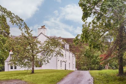 The exterior of Glenshee House, Perthshire