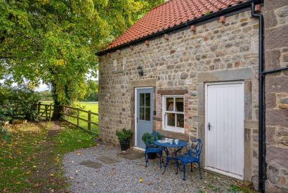 The exterior of Waterside Cottage, Yorkshire