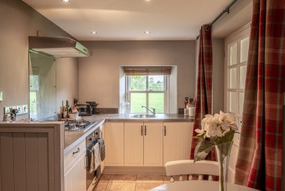The kitchen at Waterside Cottage, Yorkshire