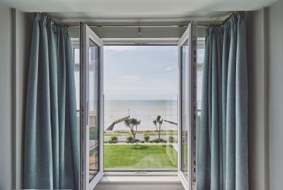 The sea view from Beach Manor, West Sussex