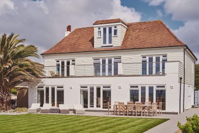 The exterior of Beach Manor, West Sussex