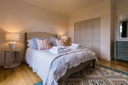 A double bedroom at Fairygreen Cottage, Perthshire