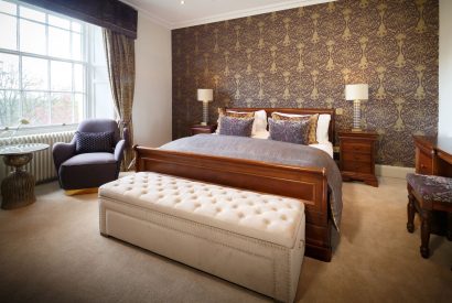 The St Regis bedroom at The South Lake Manor, Lake District 