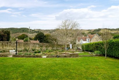 The garden at Rose Cottage, Isle of Wight