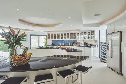 The kitchen at The Crewhouse, Hampshire