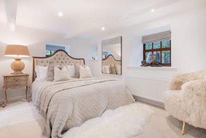 A double bedroom at Rose Walls, Lake District 