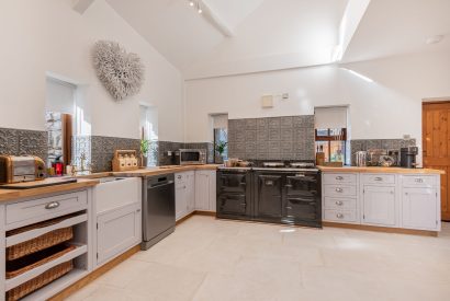 The kitchen at Rose Walls, Lake District 