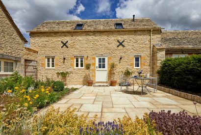 The exterior of Haymaker Barn, Cotswolds