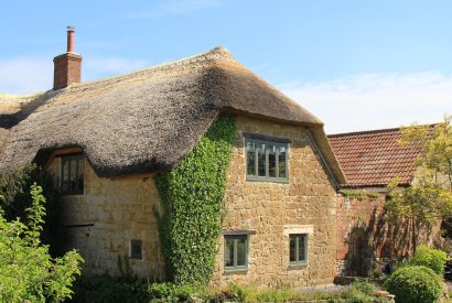 The exterior of Honey Cottage, Somerset