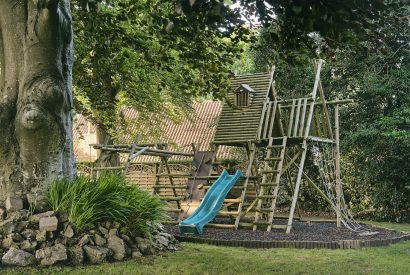 The play area at Scott's Manor, Somerset