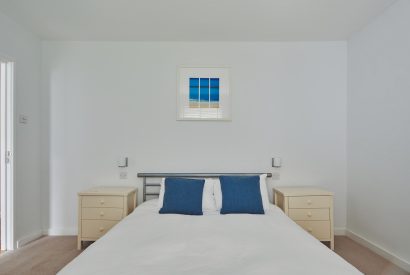 A bedroom at The New Pin, Cornwall