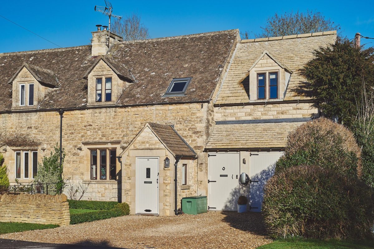 The exterior of Ember Cottage, Cotswolds