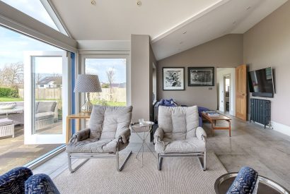 The living room at Pen y Bryn, Abersoch
