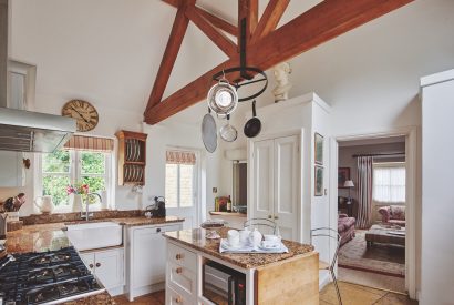 The kitchen at Carroll Cottage, Cotswolds
