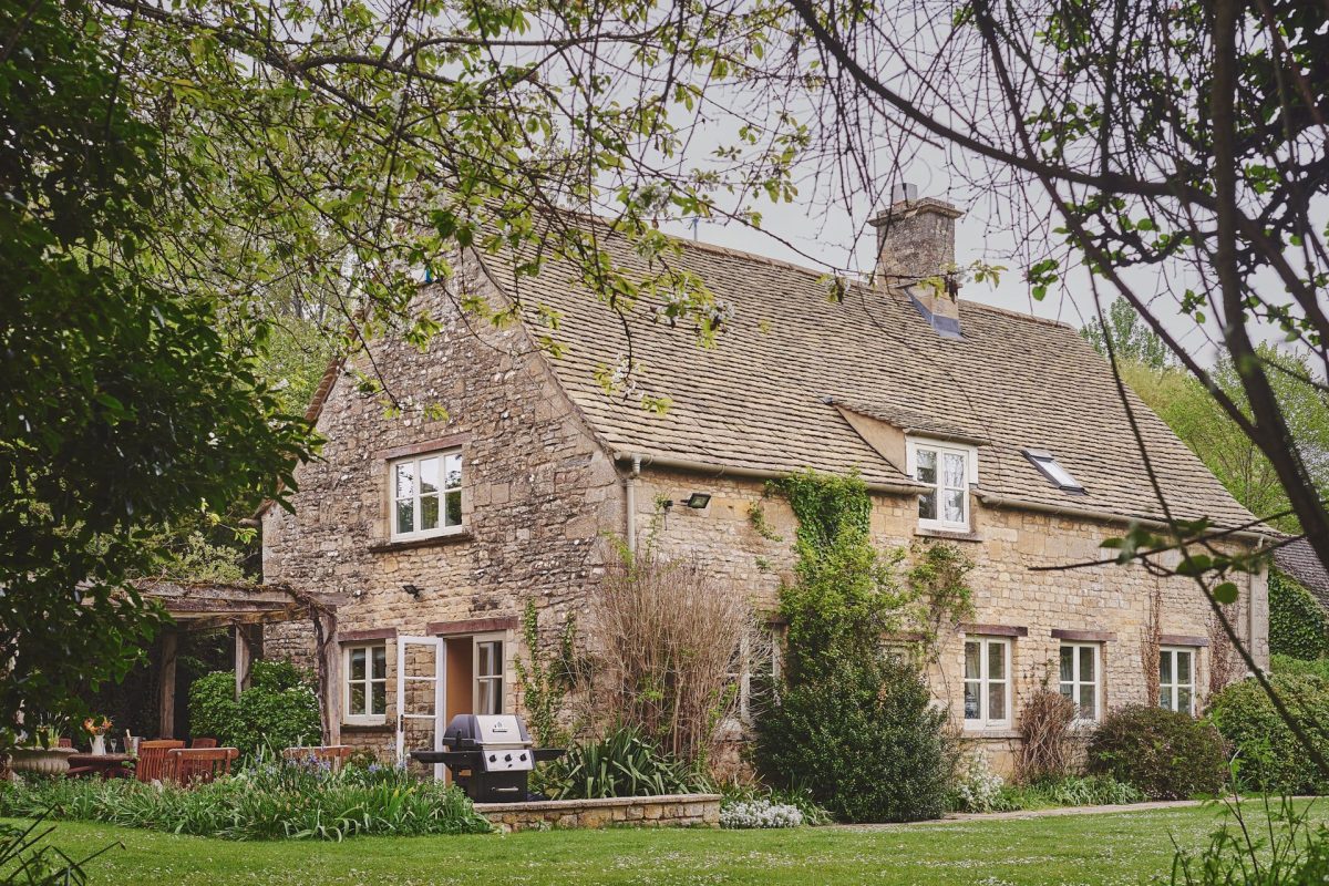 The exterior of Blake Cottage, Cotswolds