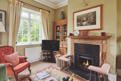 The living room at Keats Cottage, Cotswolds