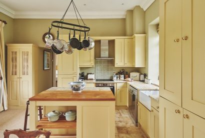 The kitchen at Keats Cottage, Cotswolds