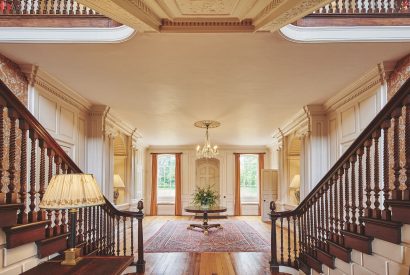 The entrance hall at Country Manor, Oxfordshire