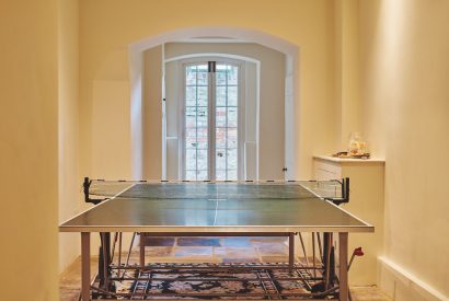 The games room at Country Manor, Oxfordshire